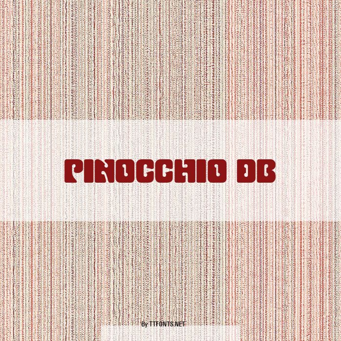Pinocchio DB example